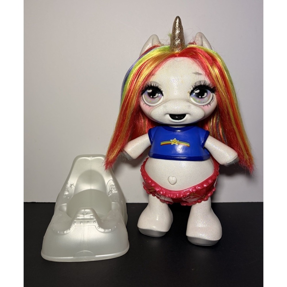 Rainbow Poopsie Unicorn Slime Surprise 11" Toy Rainbow Brightstar MGA‎ Toilet